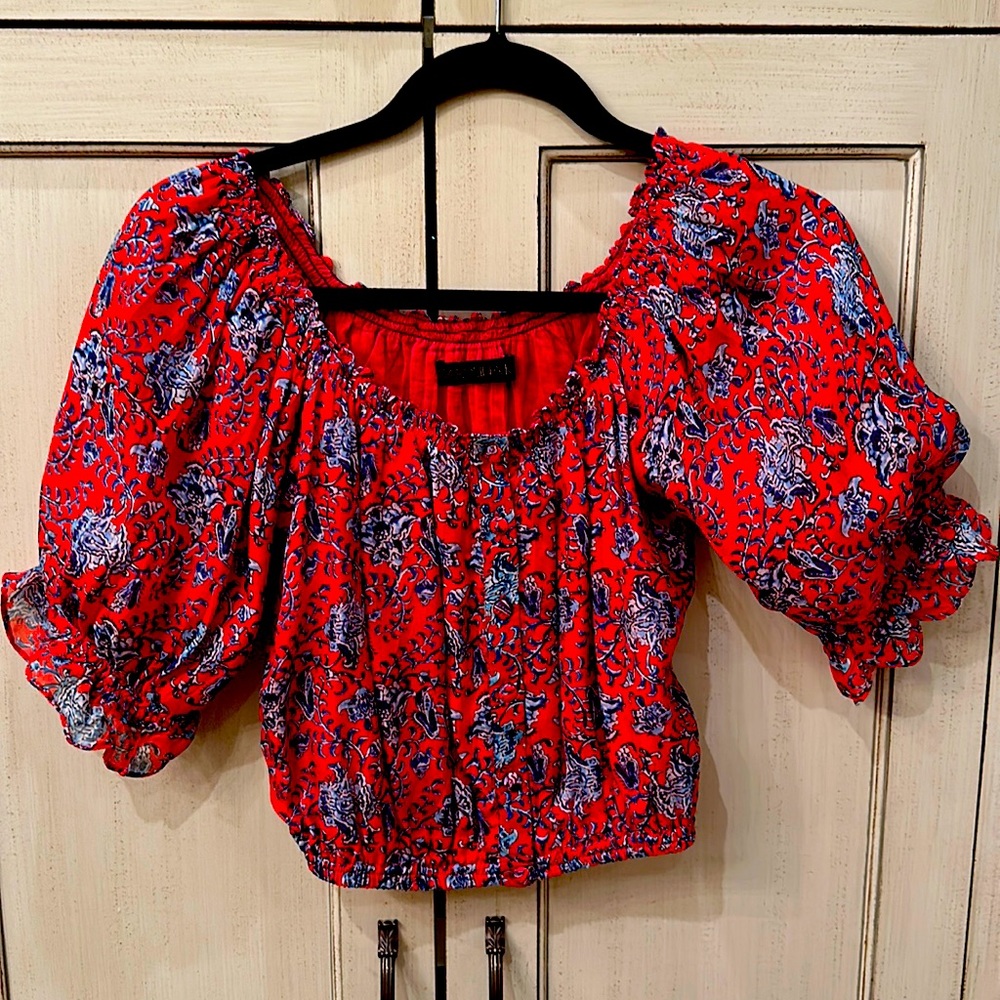 Darling flirty silk blouse ❤️